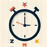 Icon representing 24/7 access symbol